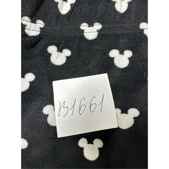 Disney Women’s Fleece Pajamas Pants Black White Elastic Waistband Size 2X - Picture 10 of 10
